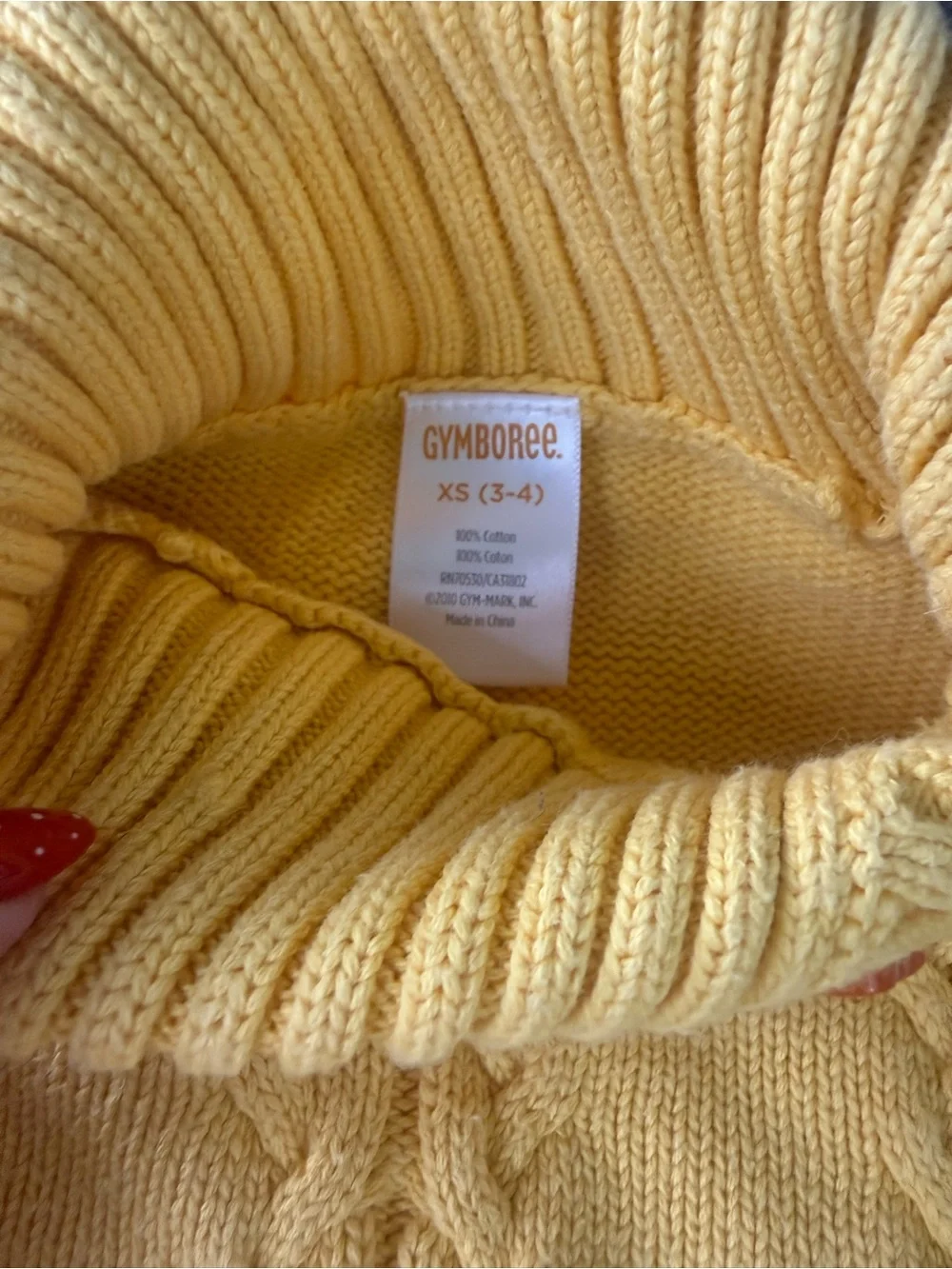 Vintage Yellow Cable-Knit Short Sleeve Sweater with Buttoned Collar